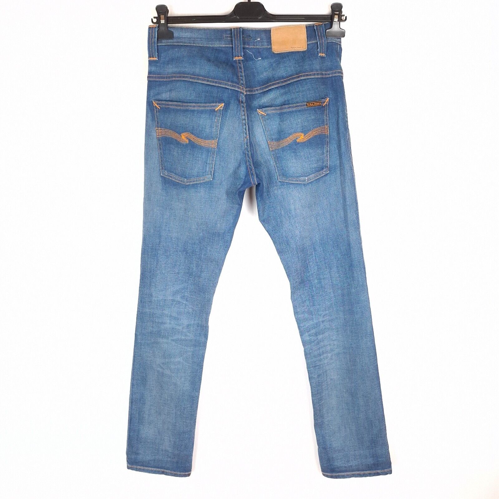 NUDIE Jeans THIN FINN Men Jeans Size W31 L30 Slim… - image 2