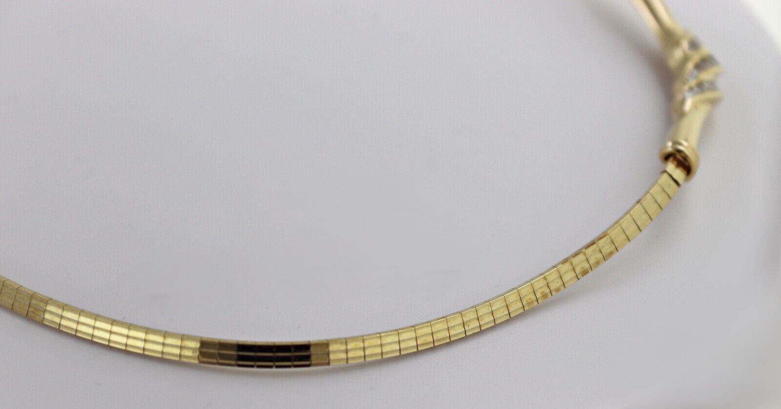 Diamond, 14K Yellow Gold Necklace - image 6