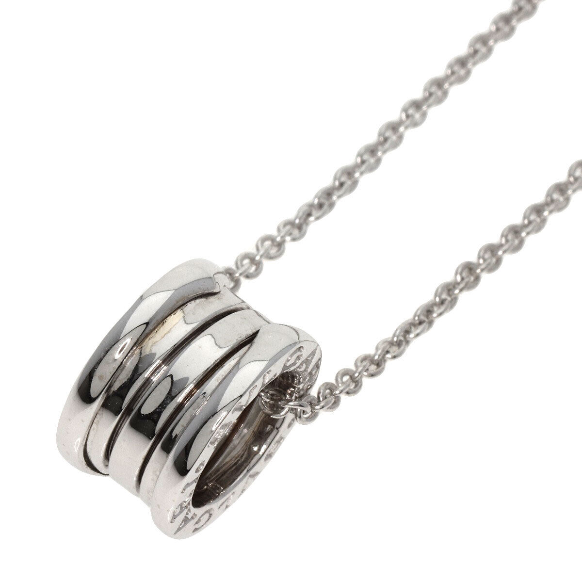 BVLGARI B-Zero1 Necklace K18 White Gold Women'S U… - image 6