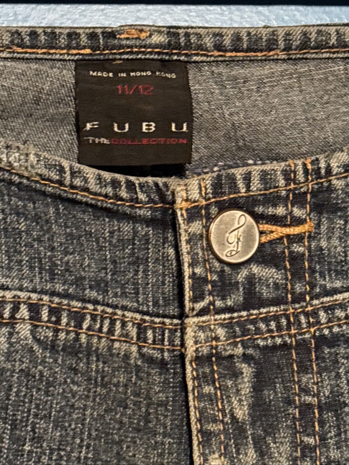 FUBU The Collection Jeans Womens Size 11/12 Style… - image 5