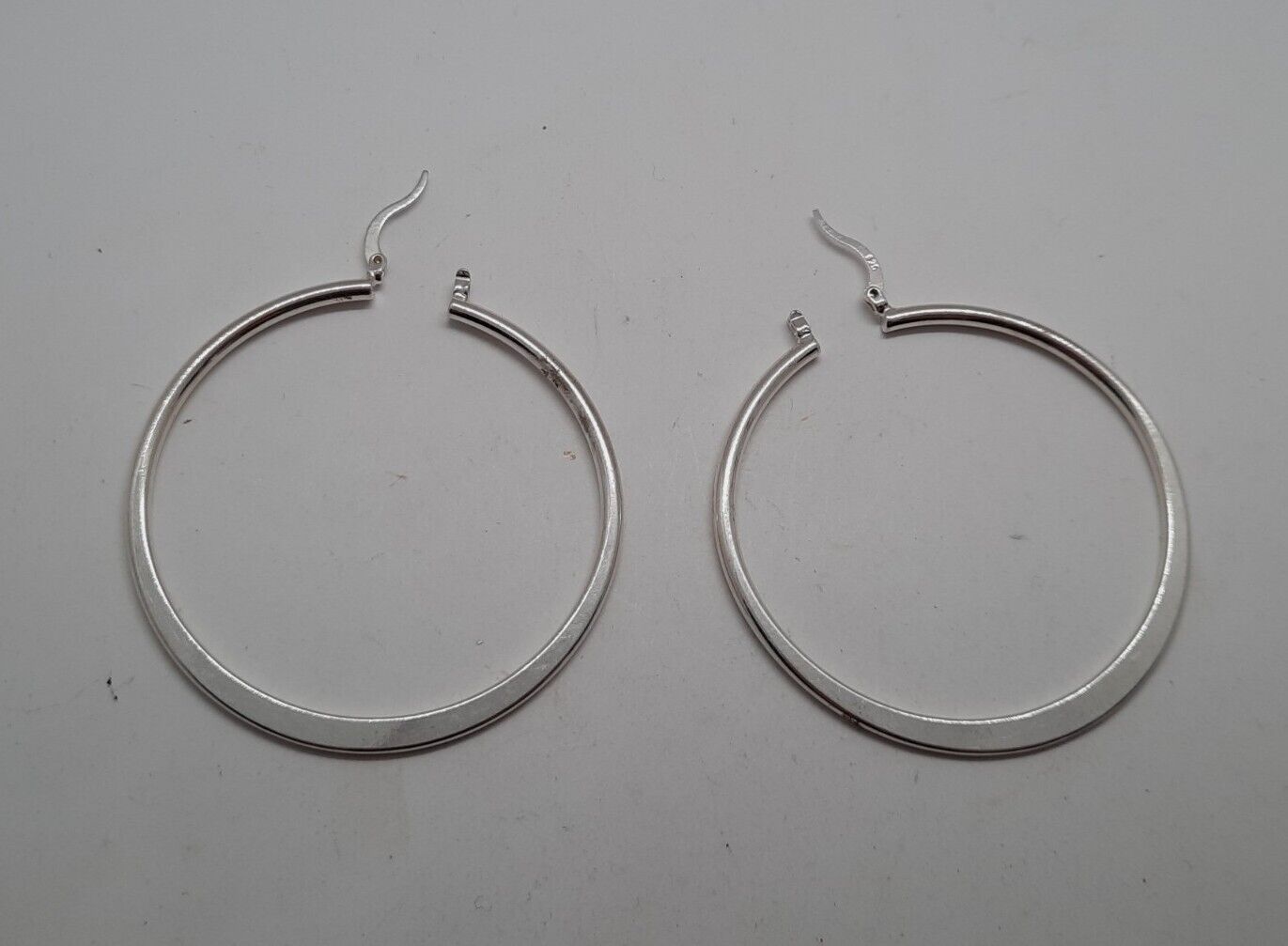 925 Sterling Silver Hoop Earrings - image 5