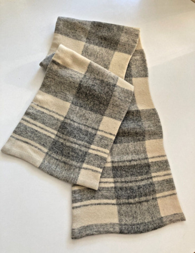 Vintage Wool Scarf Hand Made 1920s 1930s Era Famil