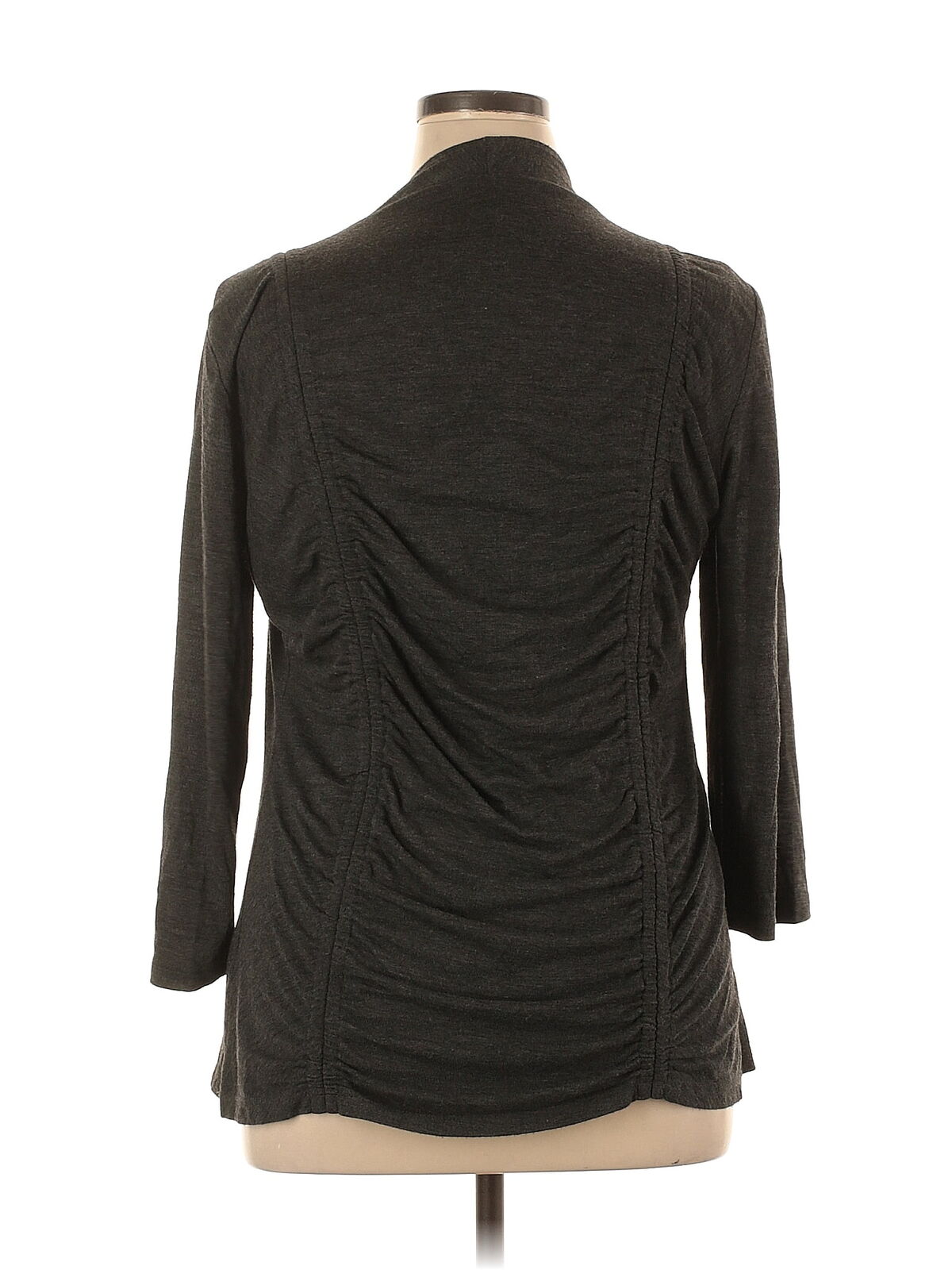 Cupio Women Gray Cardigan XL - image 2