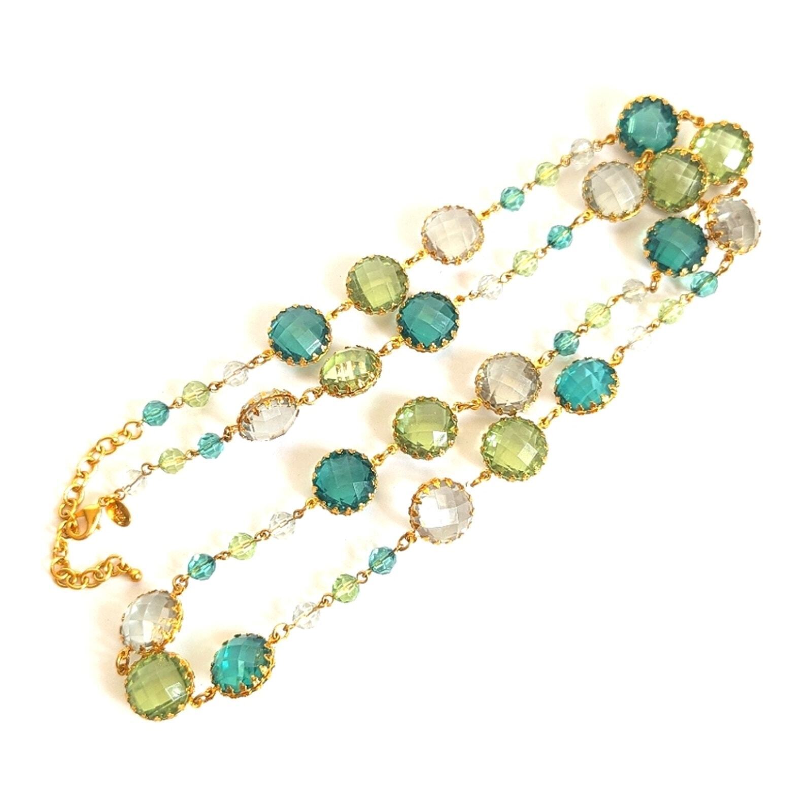 Joan Rivers Vintage Beaded Long Necklace 💎 Multi… - image 8