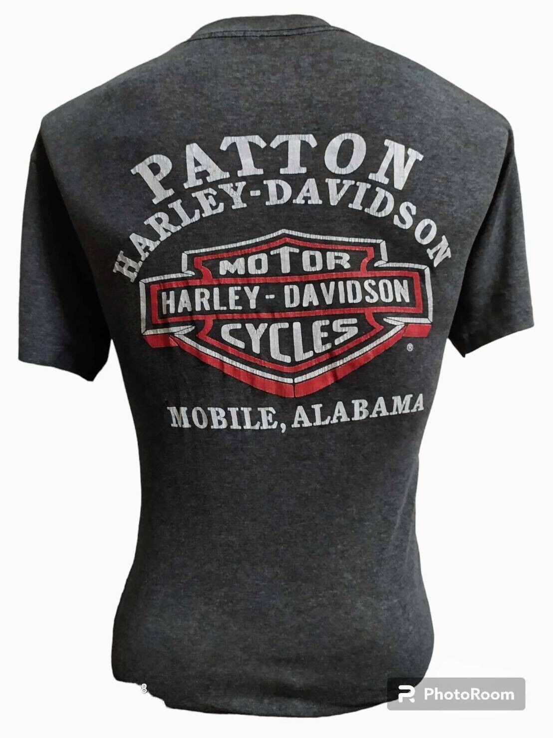 Vintage T-shirt  3D Emblem Harley  Davidson 80s" … - image 2