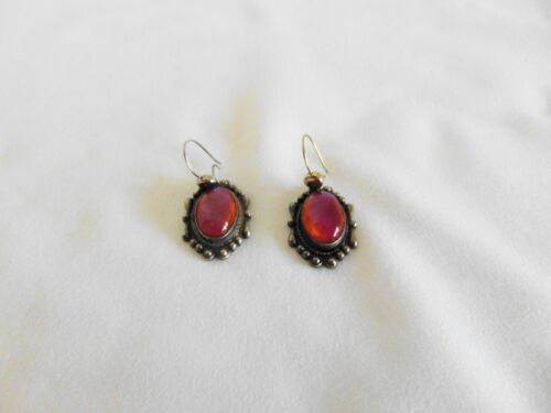 Vintage 925 Sterling Silver Earrings (n1480) - image 1