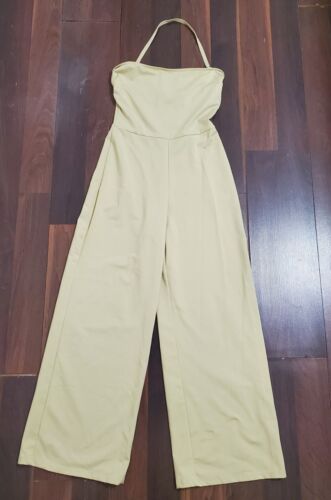 Newport News Easy Style Gree Jumpsuit Romper Size 