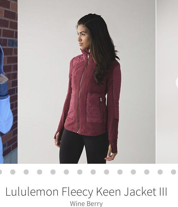 VEUC Lululemon Fleecy Keen Jacket III Removable H… - image 2