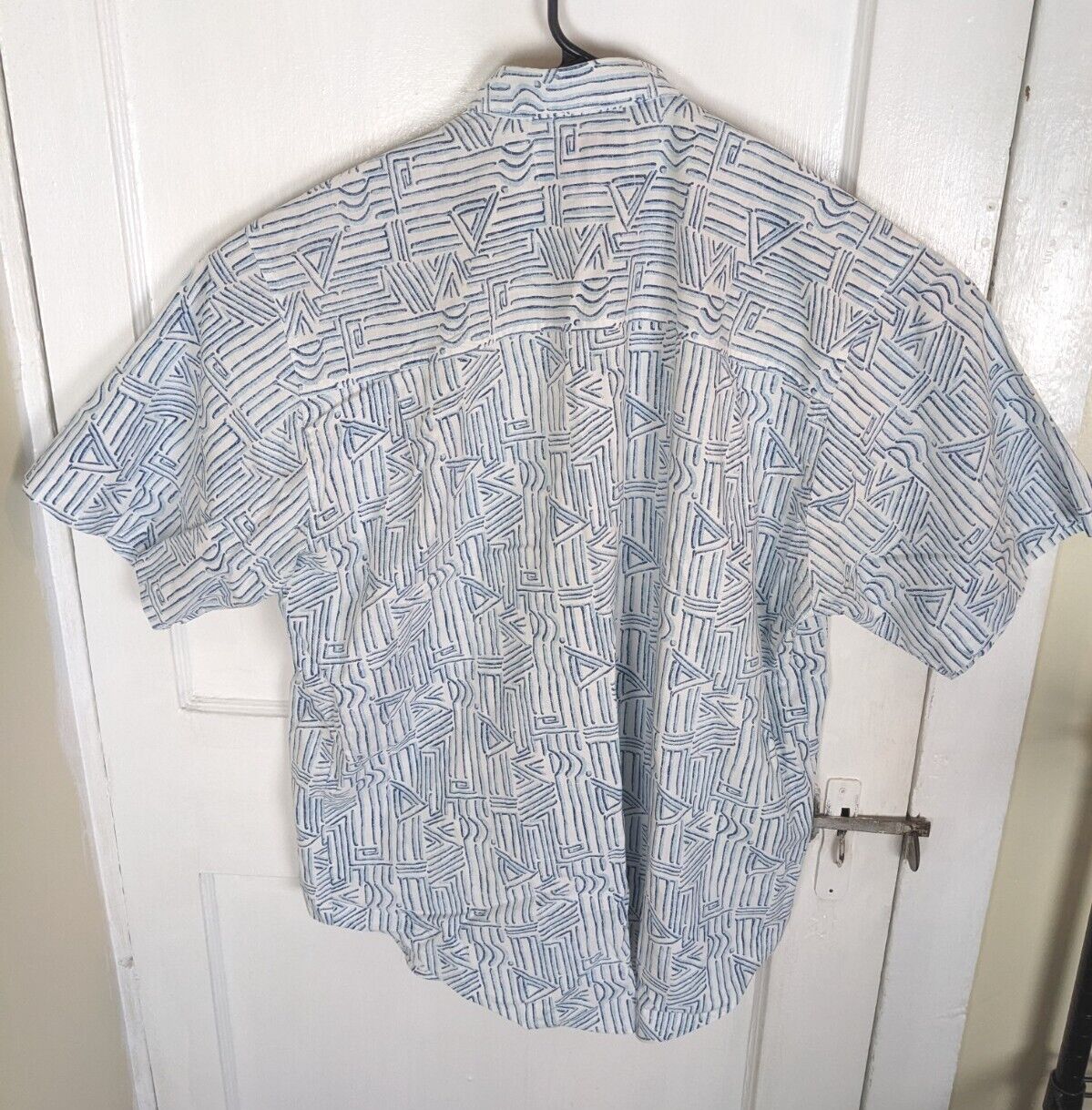 Vintage 90s Levi's Shirts For Jeans Geometric But… - image 2