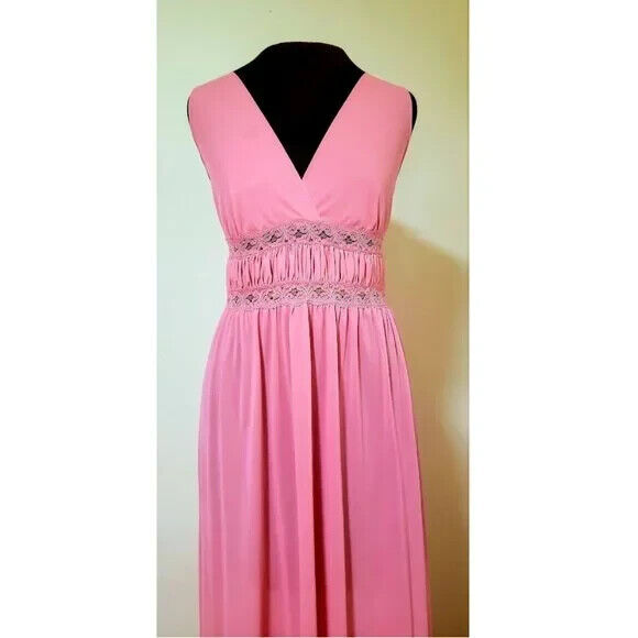 Vintage Barbie Pink Texsheen Nightgown and Robe S… - image 3