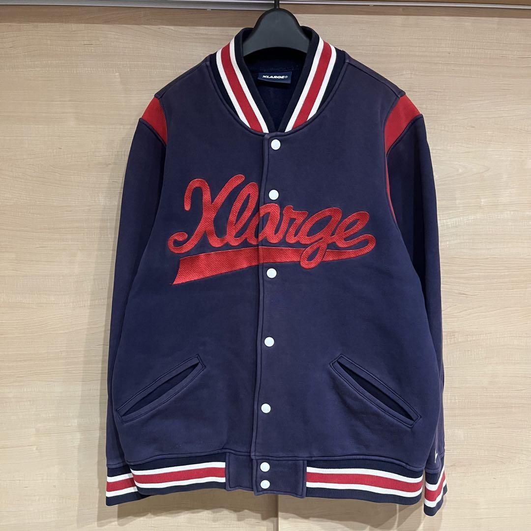 XL Size arge Extra Large Stadium Jumper Navy/Red - image 10