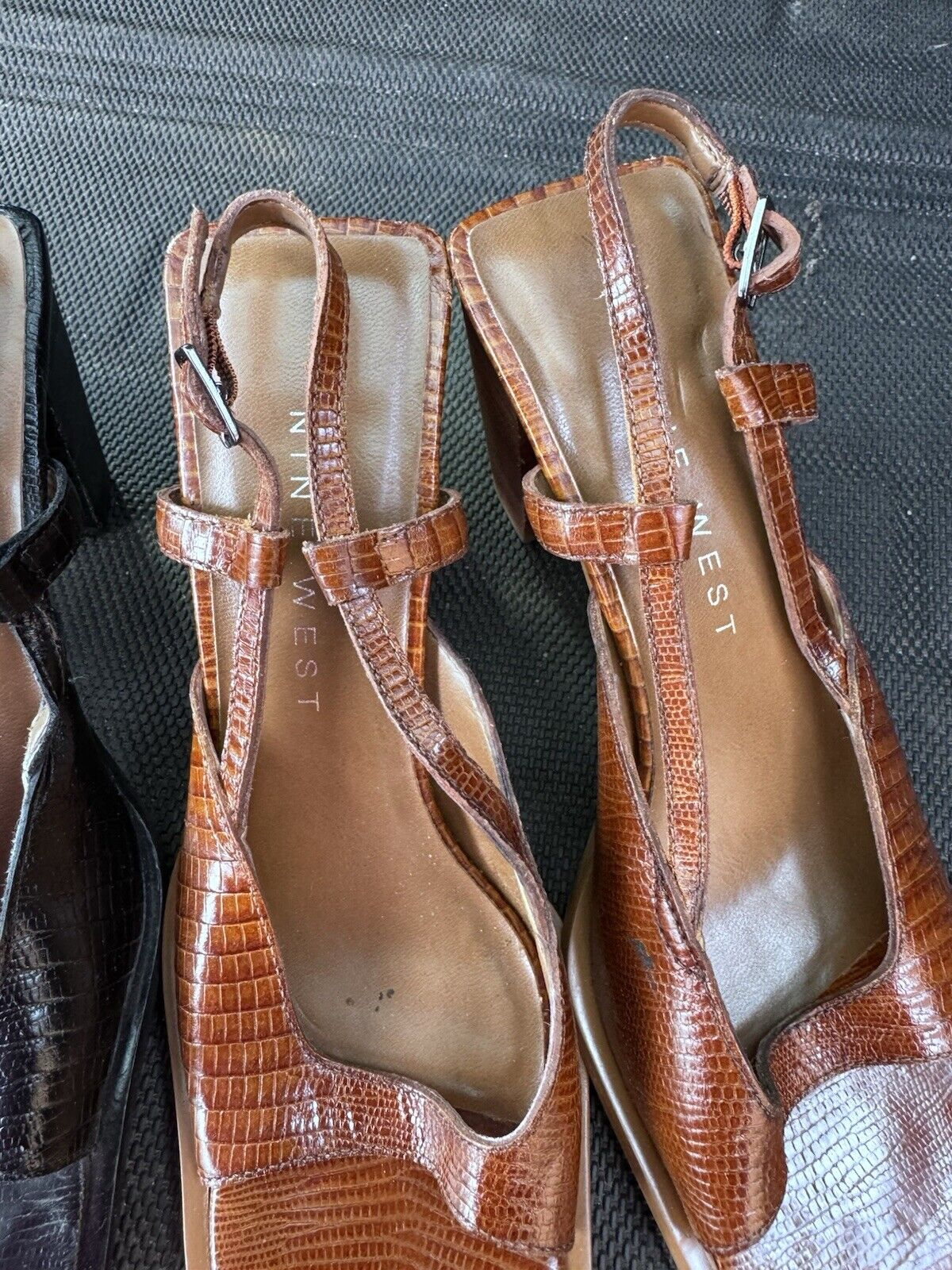 Women Shoes Nine West Size 6 M Lot Of 2 Braun And… - image 6