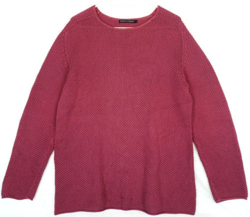 Gudrun Sjoden Red Organic Cotton Knit Oversized S… - image 1