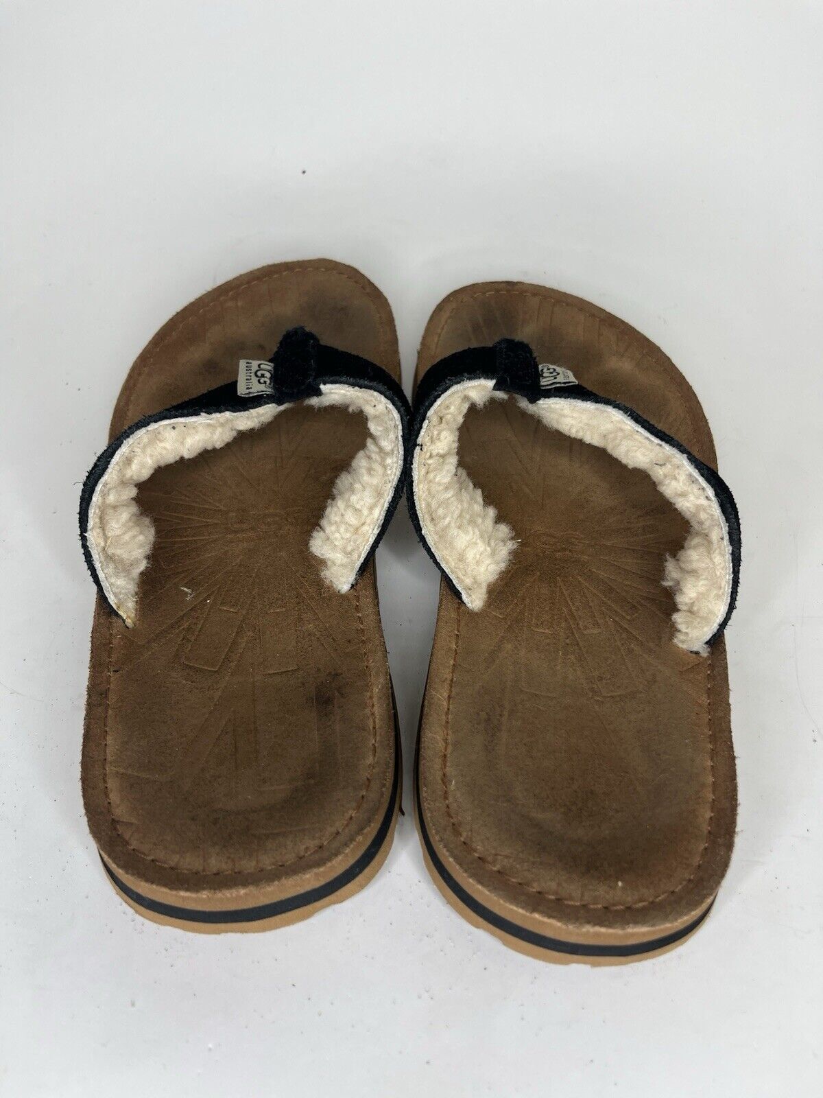 Ugg Australia Sandals Flip Flops Women Size 8W Bl… - image 8