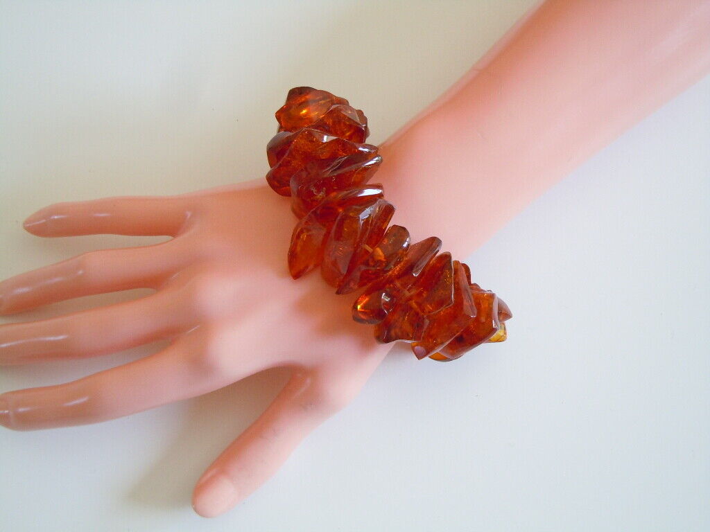 Amber Bracelet Honey Natural Amber 61.1 g - image 2