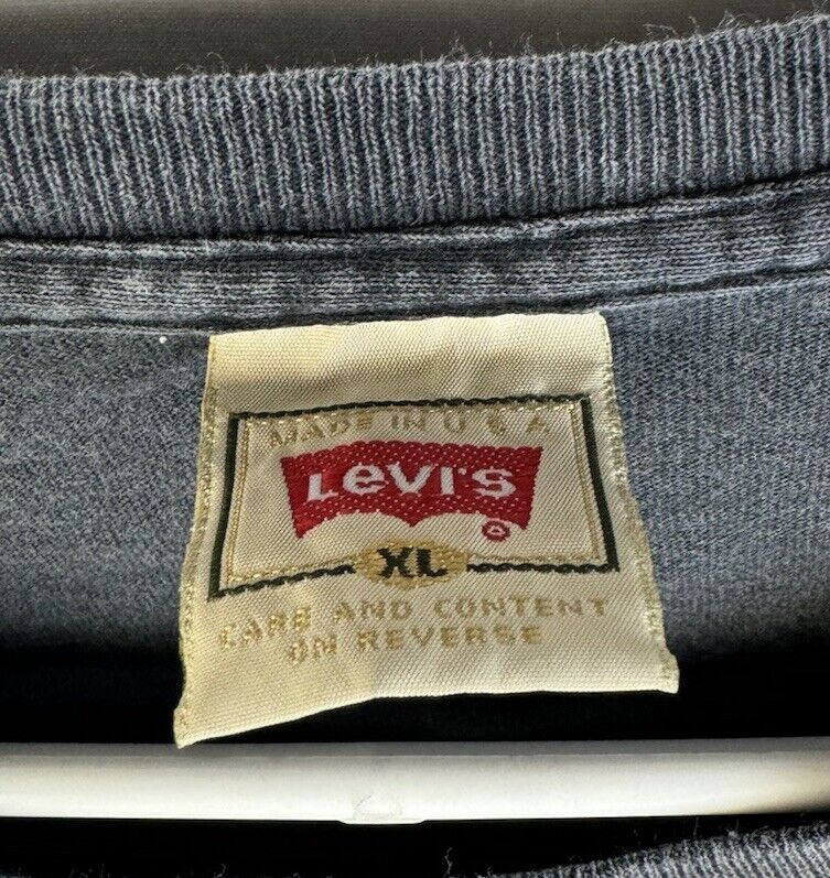 Vintage Levis Strauss T Shirt Single Stitch Tee C… - image 6