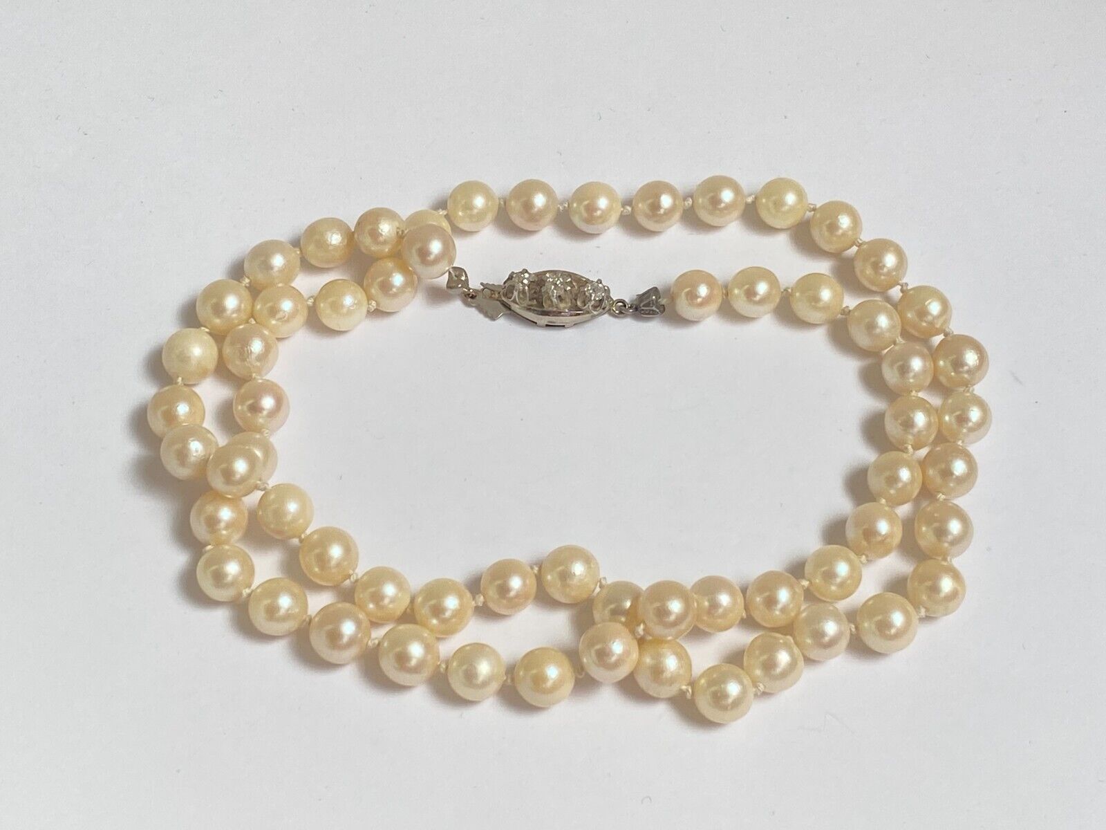 Beautiful Rare Culture Salt Natural Pearls Diamon… - image 10