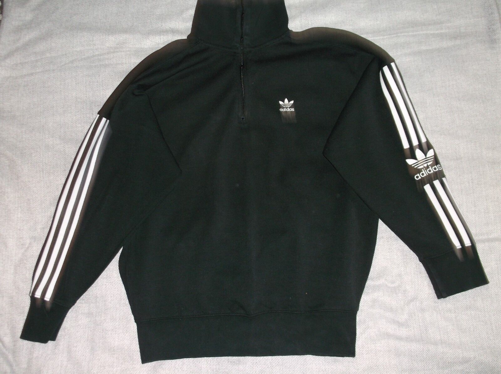 ADIDAS Originals Women's lock-up Sweatshirt Black… - image 8