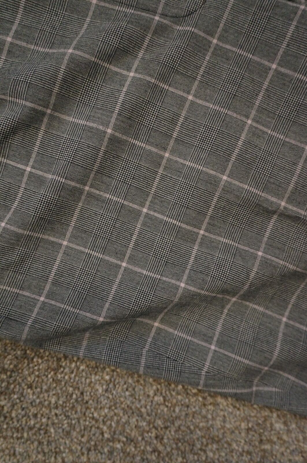 Preowned Tommy Hilfiger Womans Gray Plaid Suit Si… - image 9