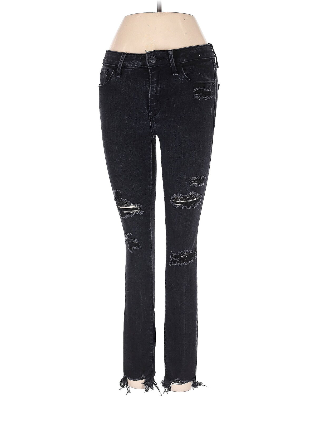 Abercrombie & Fitch Women Black Jeans 00 - image 1