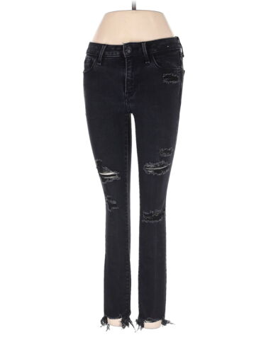 Abercrombie & Fitch Women Black Jeans 00 - image 1