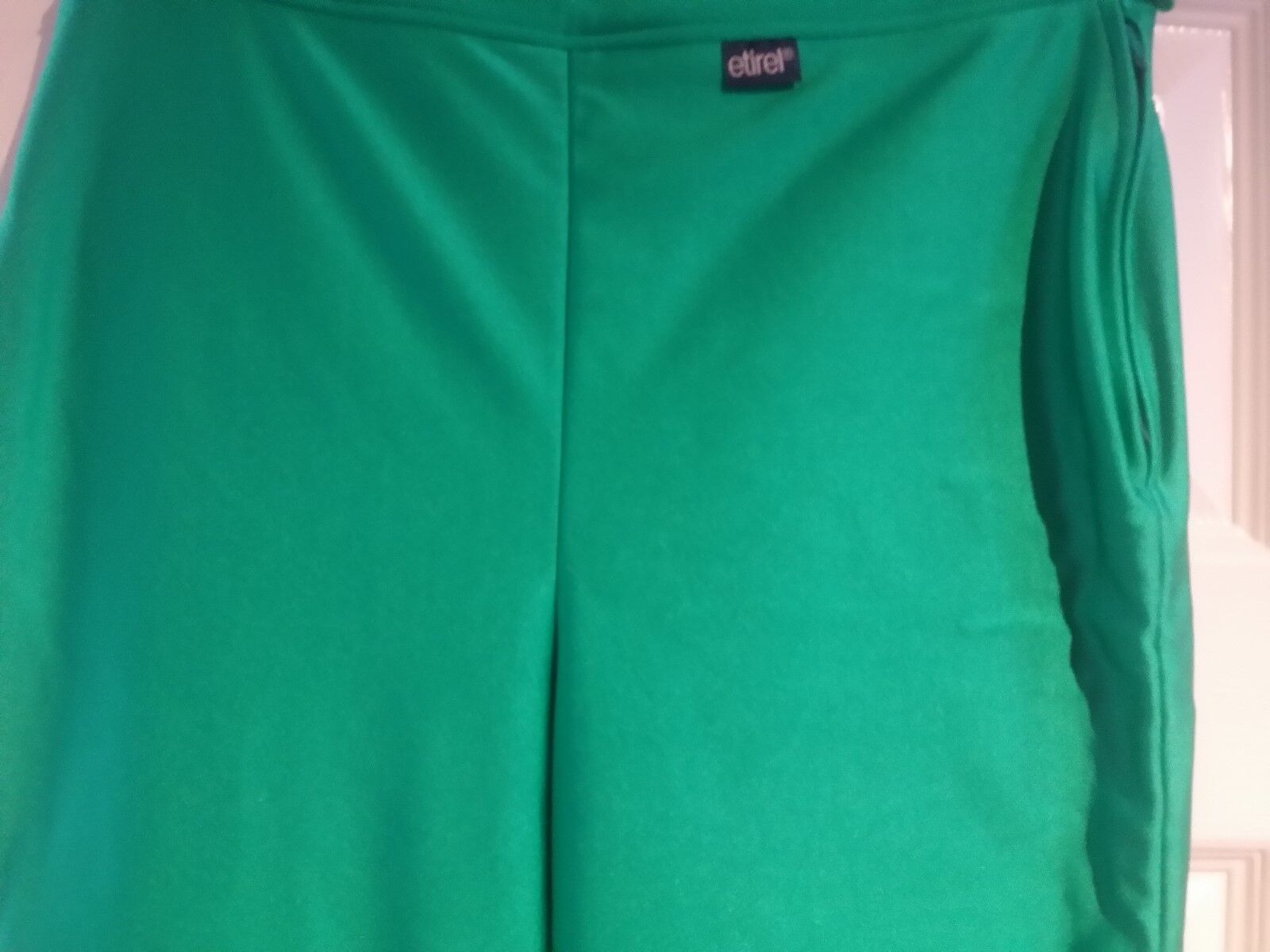 Etirel Stirrup Stretch Sportswear Neon Green Pant… - image 2