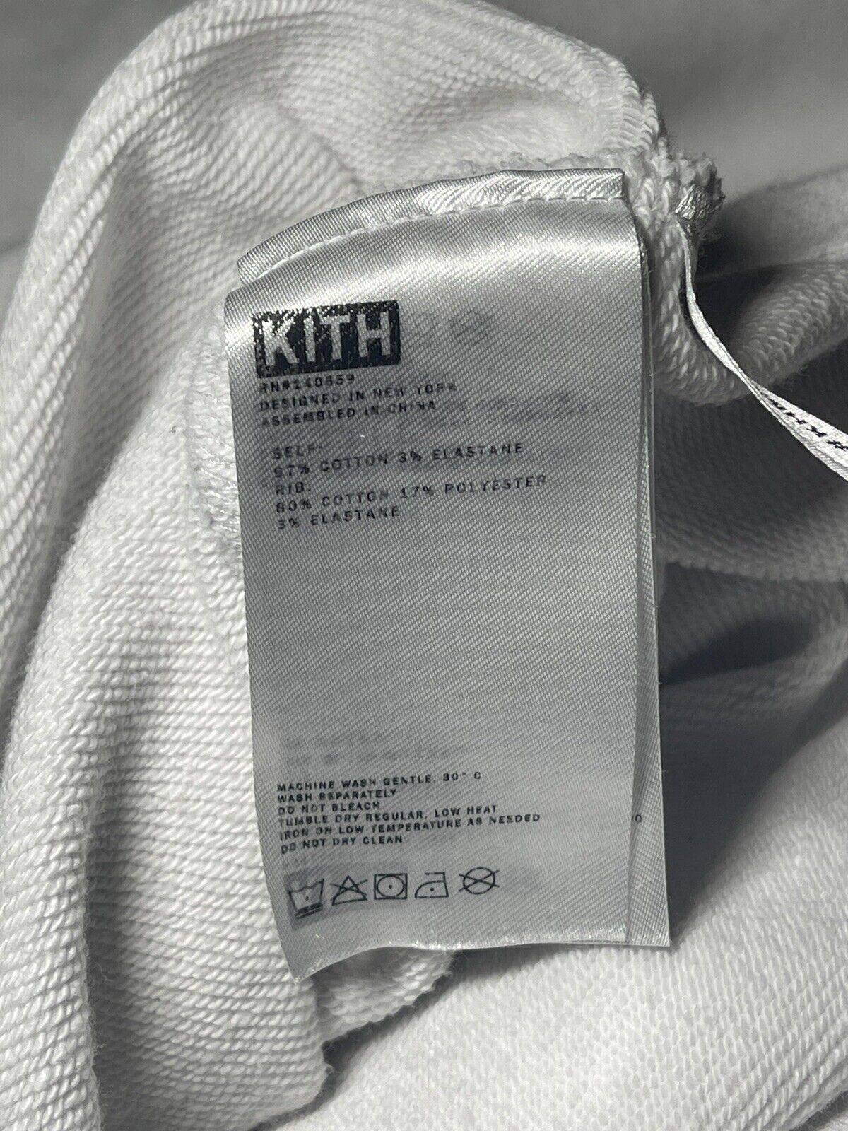 Kith X Wilson Racquet Crew White Crewneck Size Me… - image 11