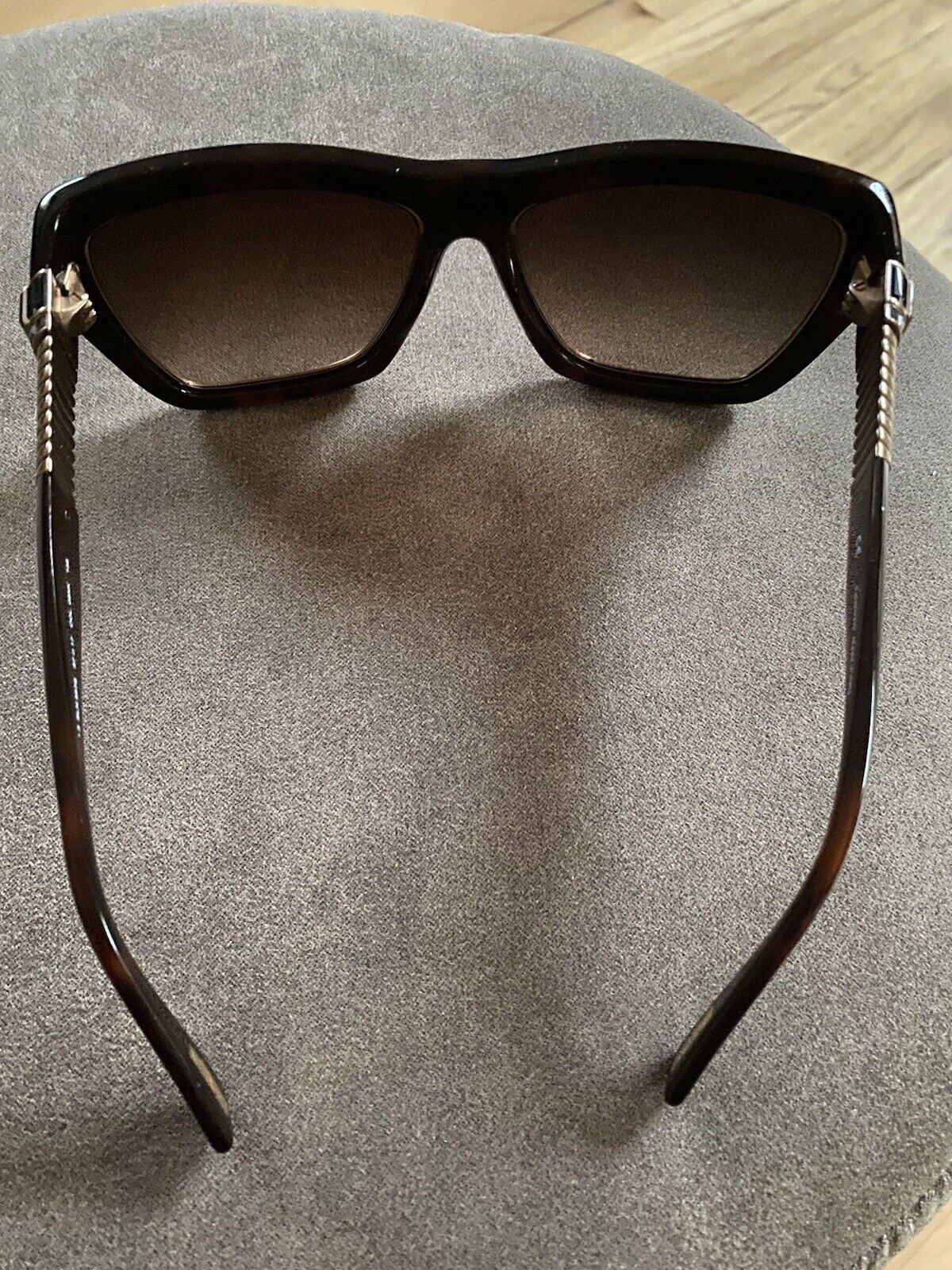 Beautiful Lanvin Brown Womens Gradient Sunglasses - image 9