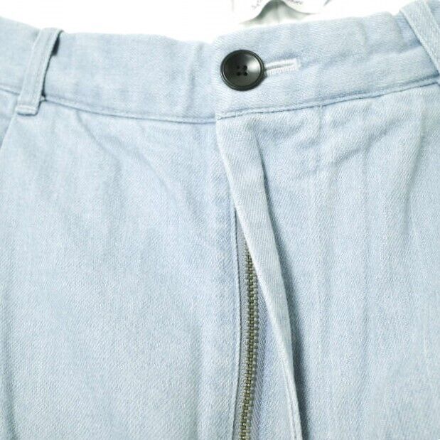 Steven Alan Bleach Stretch Denim Super Baggy Tape… - image 6