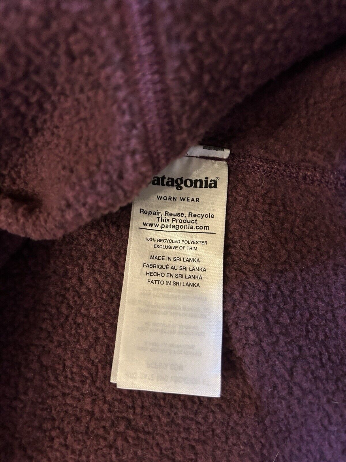 patagonia better sweater xl women half zip - image 3