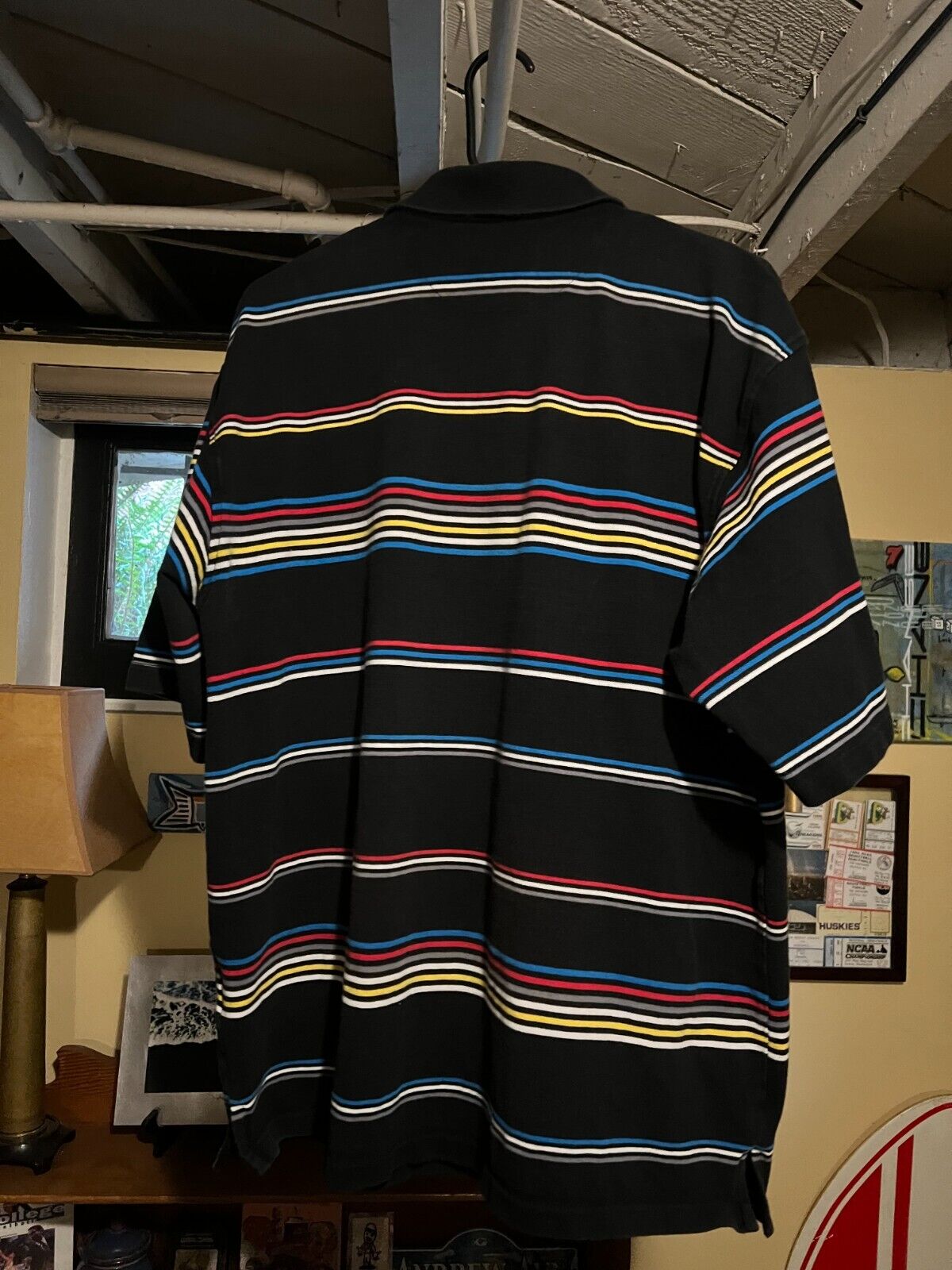 Men's Vintage VTG G-Unit Striped Polo Shirt XXXL** - image 5