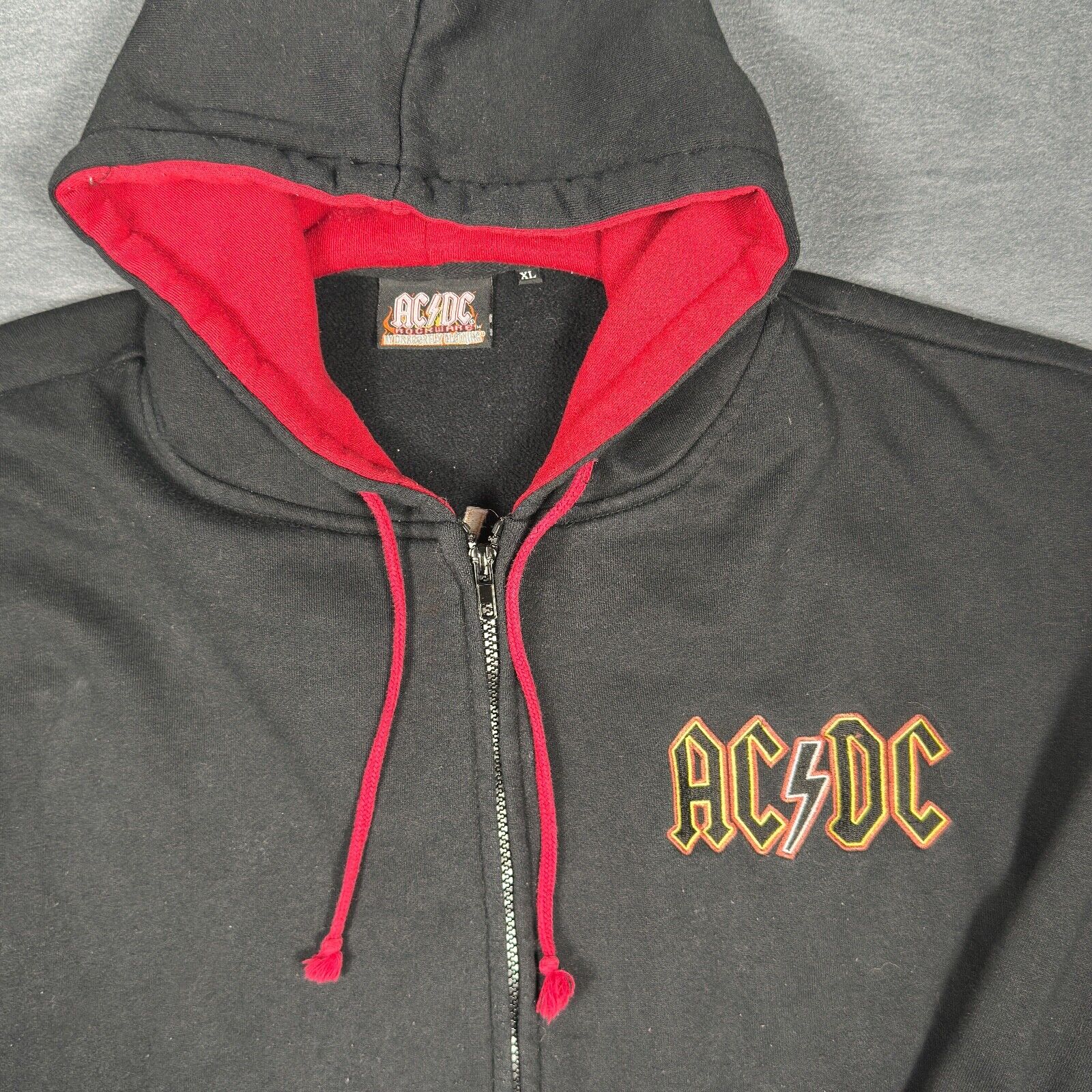 ACDC Hoodie Extra Large Unisex High Voltage Black… - image 2