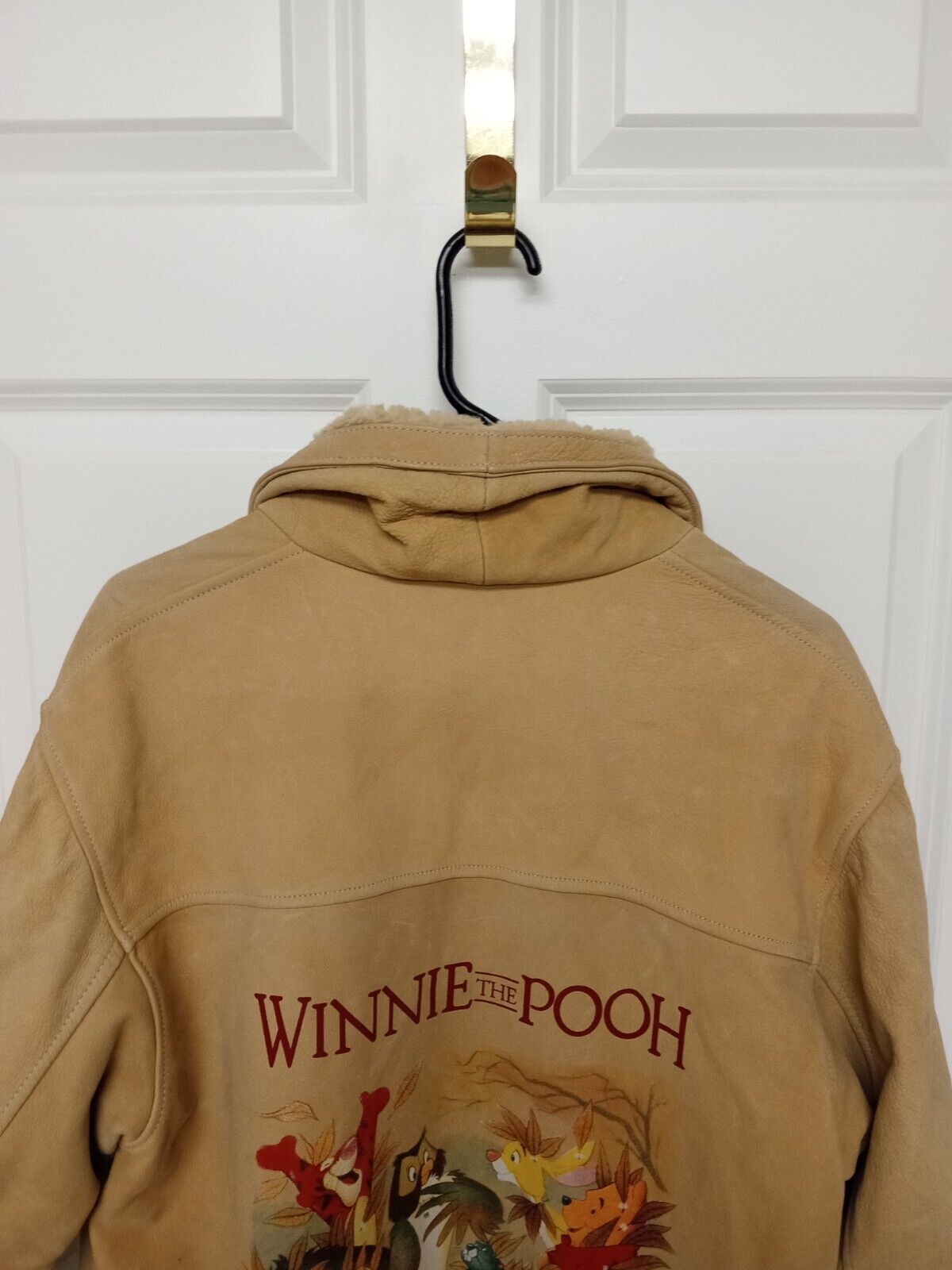 90s The Disney Store Winnie the Pooh Leather Jack… - image 10