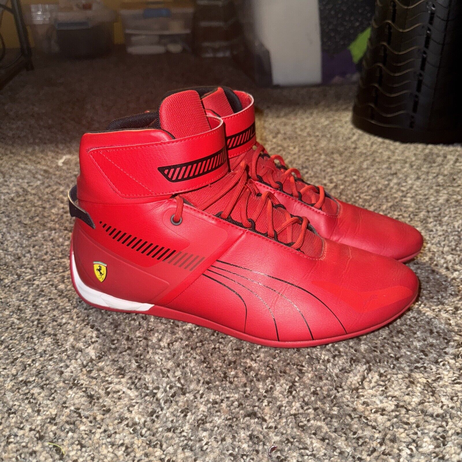 MENS PUMA Scuderia Ferrari x A3ROCAT AEROCAT Mid … - image 1