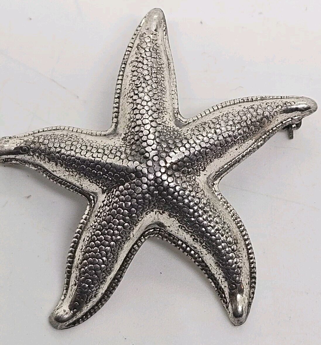 Vintage Sterling Silver .925 STARFISH Figural Bro… - image 6