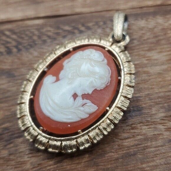 Greek bust cameo avon collectible vintage rare pe… - image 1