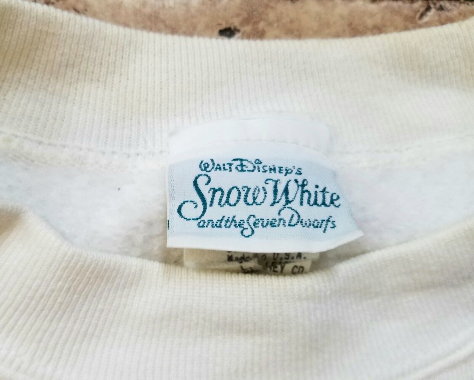 Vintage 90s Disney Snow White GRUMPY Crewneck Swe… - image 5