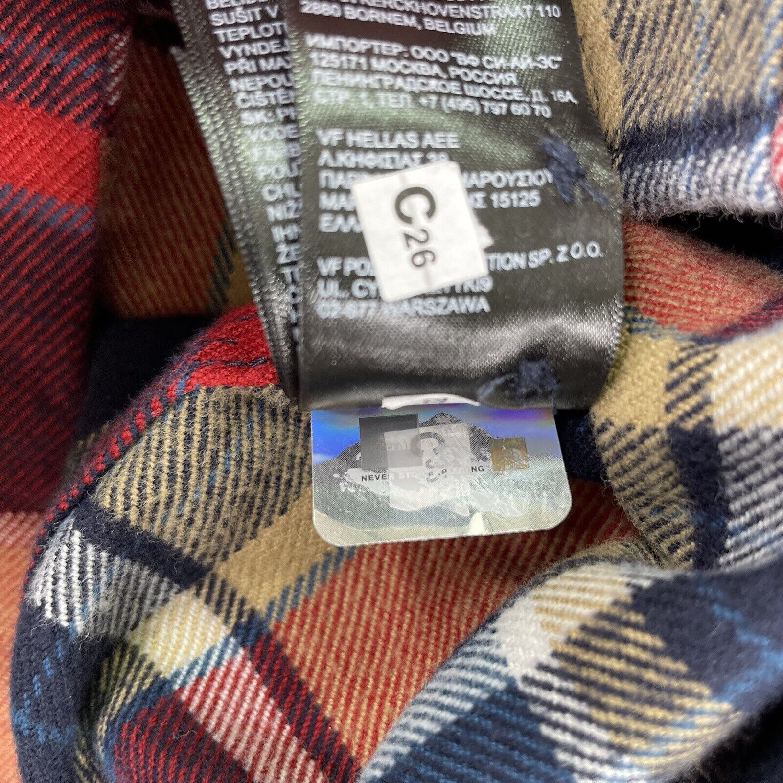 The North Face Flannel Shirt Mens Sz L Plaid Butt… - image 6