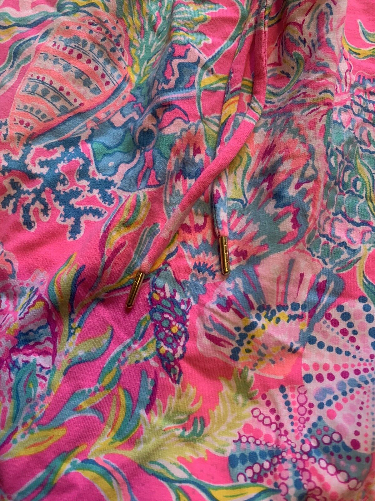 Lilly Pulitzer Size Med Dress Coverup Pink Isle S… - image 4