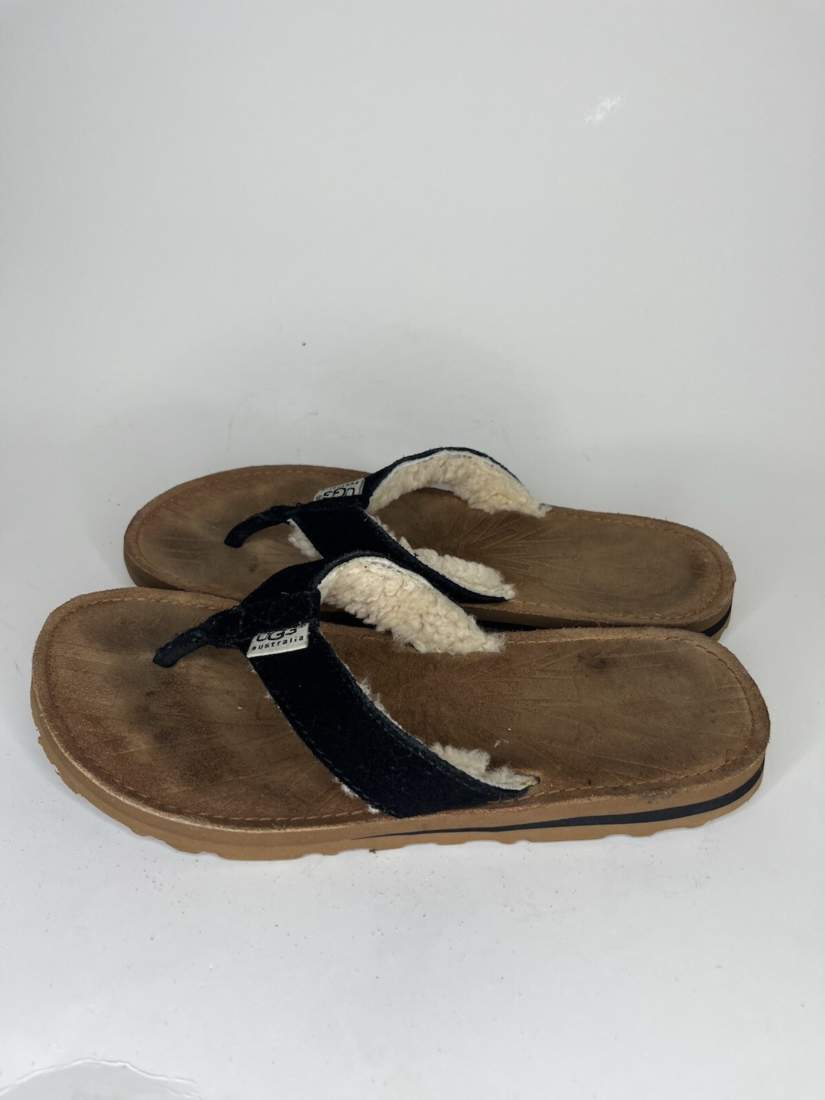 Ugg Australia Sandals Flip Flops Women Size 8W Bl… - image 10