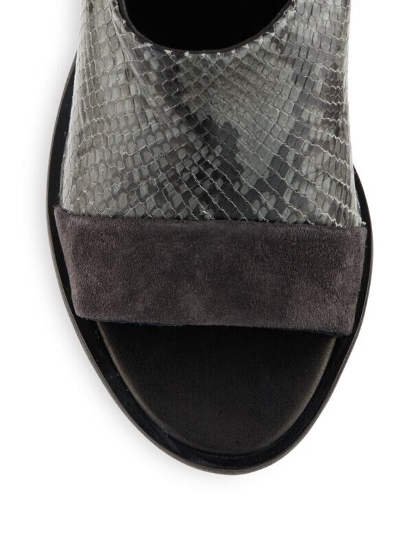 Rag and Bone Tristan Suede & Snake-Embossed Leath… - image 3