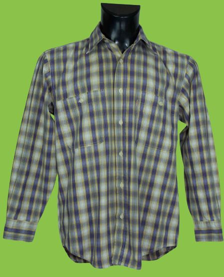 .. Levi's VINTAGE MENS SHIRT LONG SLEEVE COTTON S… - image 2