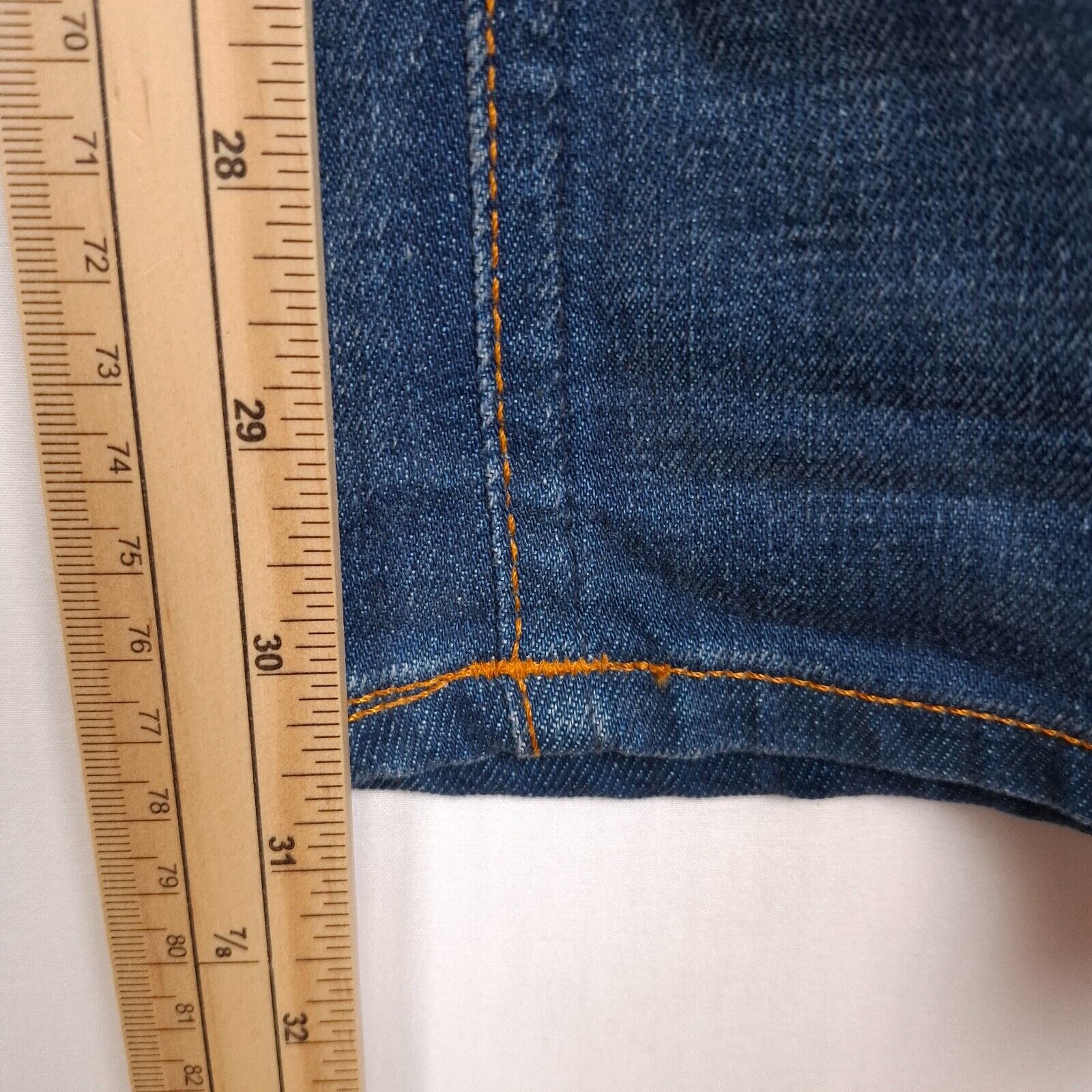 NUDIE Jeans THIN FINN Men Jeans Size W31 L30 Slim… - image 9