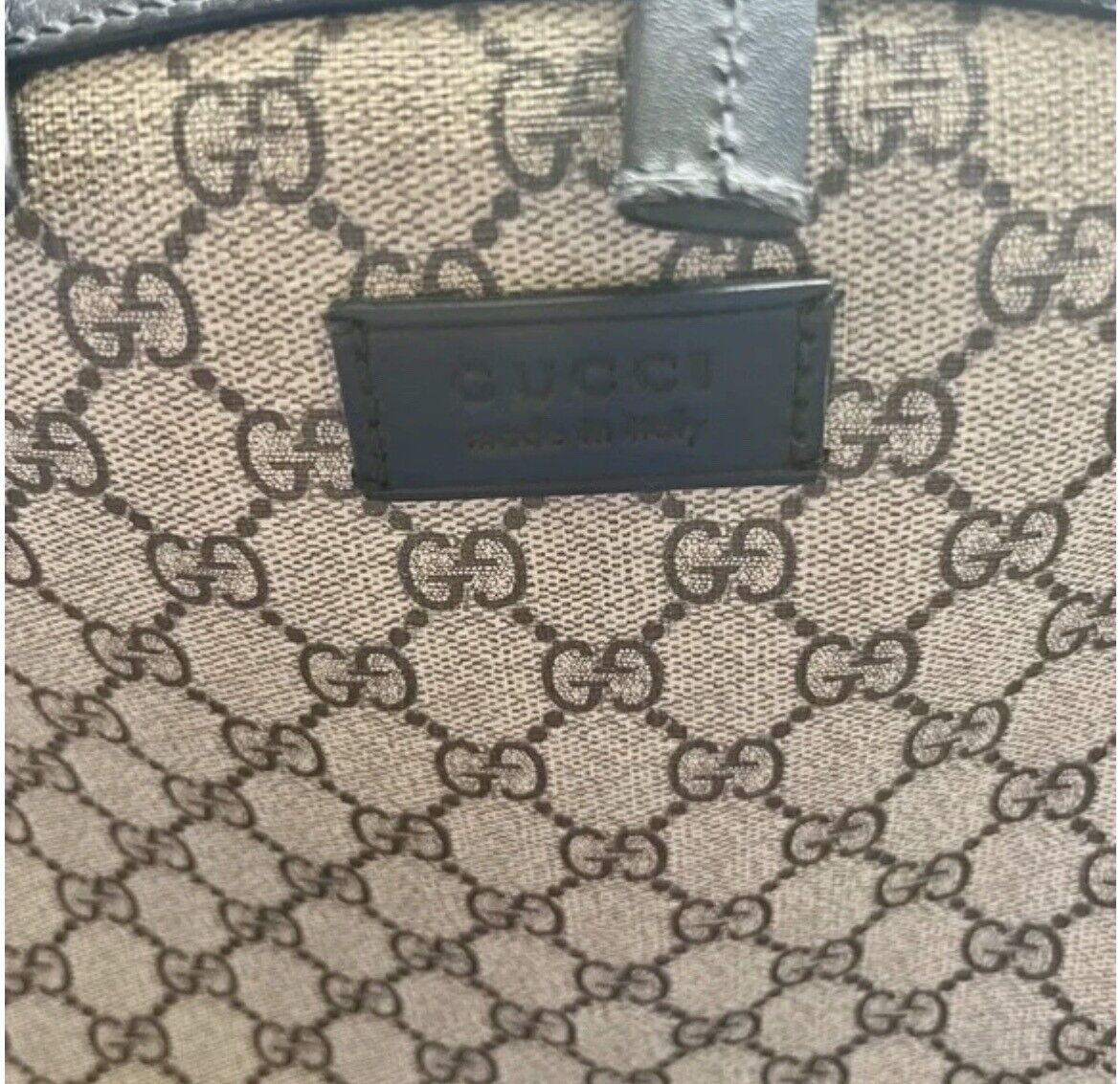 Authentic Gucci GG Supreme Monogram unisex backpa… - image 7