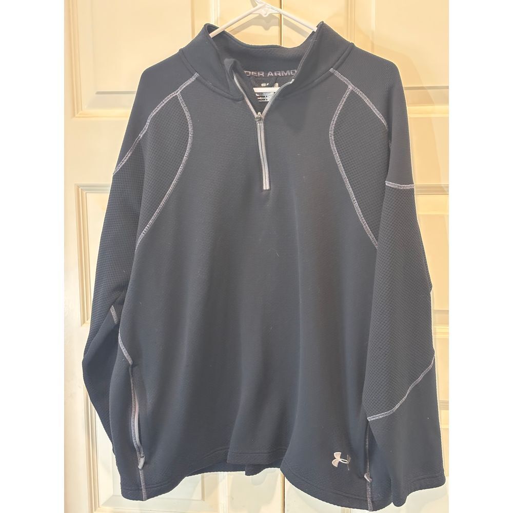 Under Armour Men's Quarter Zip Athletic Pullover … - image 1