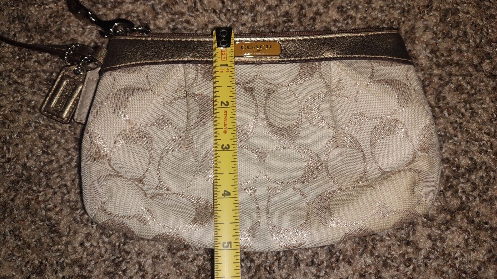 Coach Clutch Wristlet Authentic - image 7