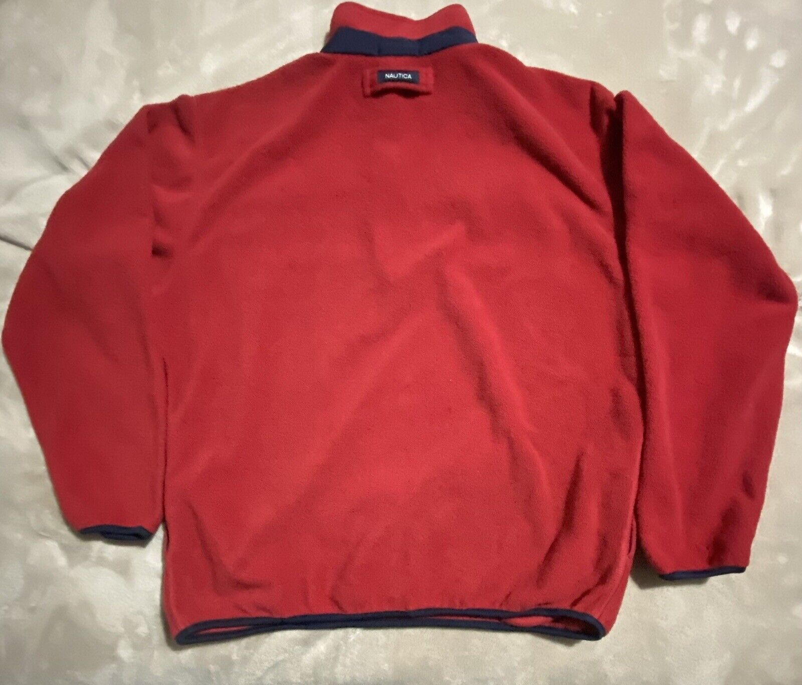 ￼ Nautica quarter zip turtleneck. Extra large red. - image 2