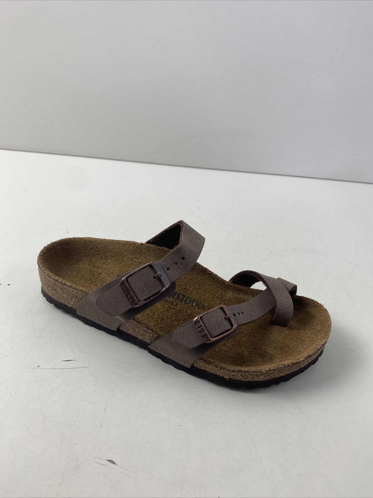 Birkenstock MAYARI Mocca Birko-Flor Buckled Slide… - image 3