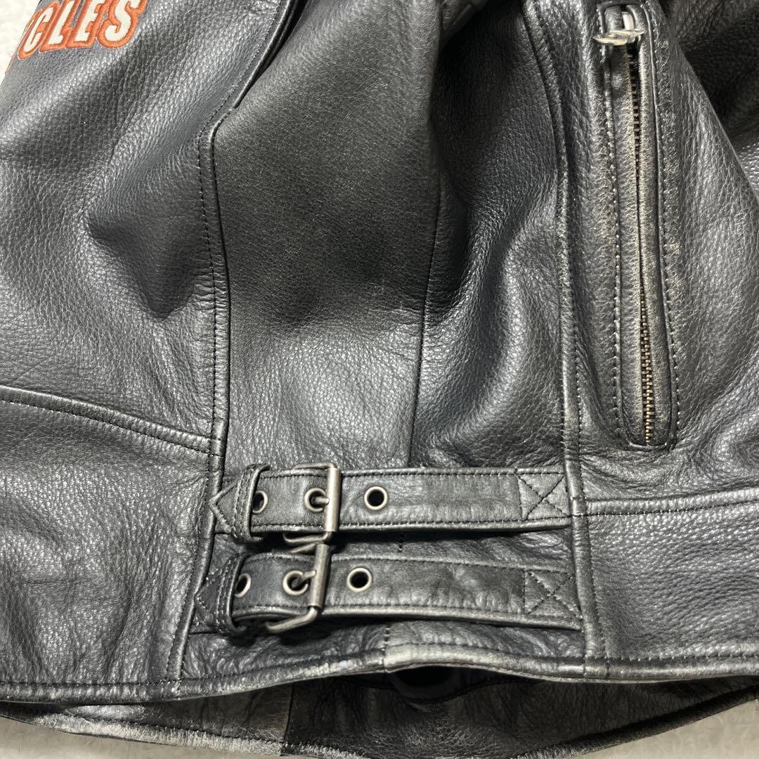 Harley Davidson Leather Jacket Riders S Genuine - image 17