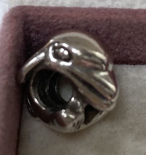 Pandora Sterling Silver Retired Dolphin  Charm Hm… - image 1